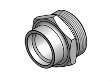 Socket Weld x Male ORFS (Pipe)